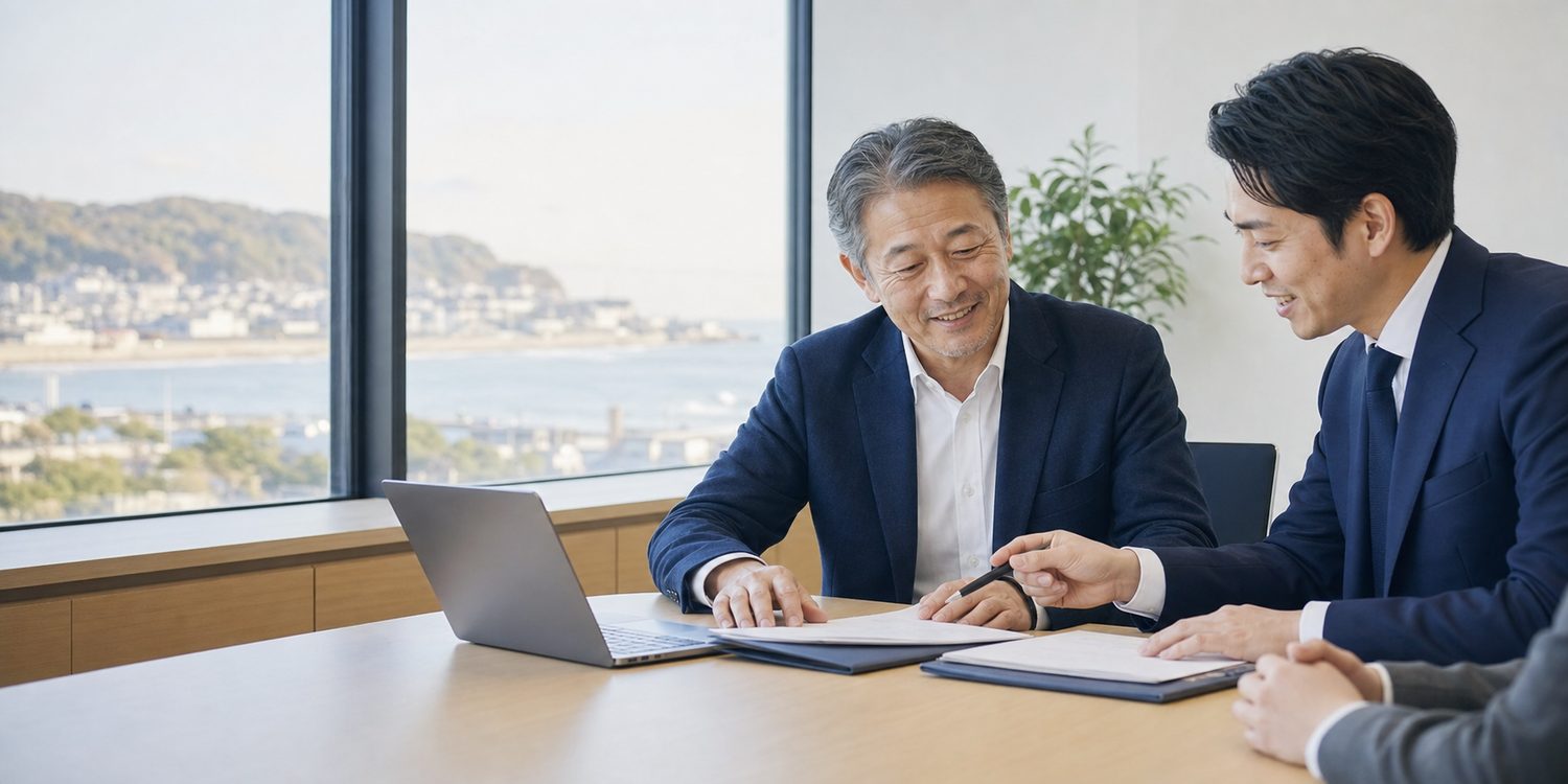 鎌倉の会社売却相談の打ち合わせ